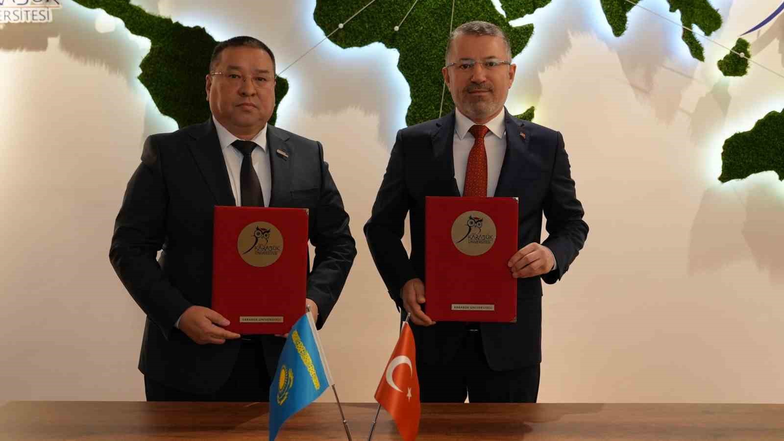 KBÜ İLE ATYRAU ÜNİVERSİTESİ ARASINDA YÜKSEK LİSANS İŞ BİRLİĞİ