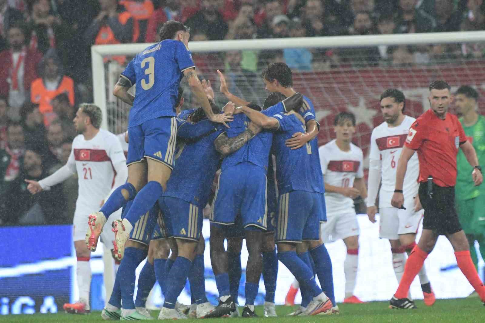 A MİLLİ FUTBOL TAKIMI, İTALYA’YA 12. KEZ KAYBETTİ