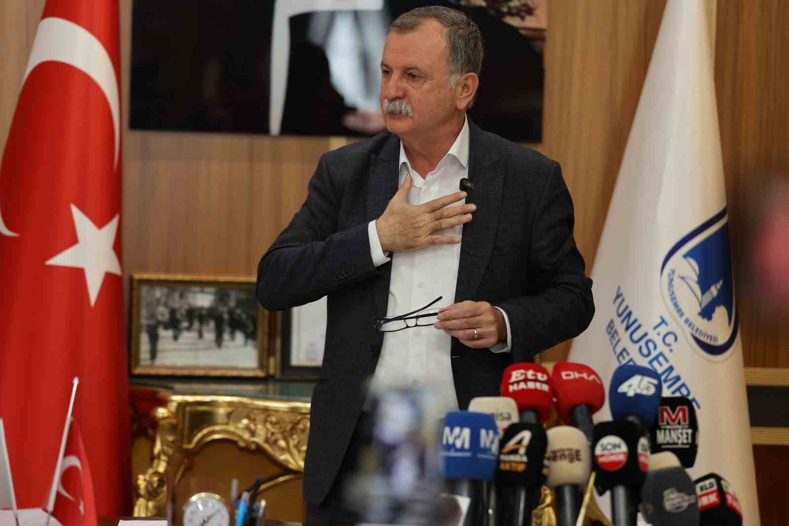 BAŞKAN BALABAN AYLIK BASIN TOPLANTISINDA ÇALIŞMALARINI ANLATTI