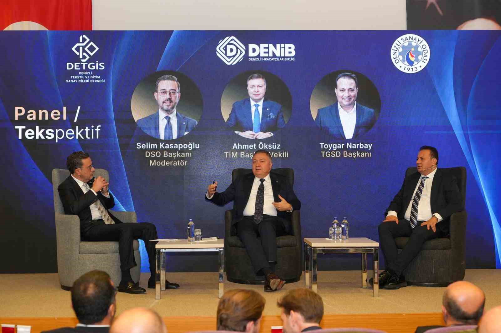 TEKSTİL VE HAZIR GİYİM SEKTÖRÜ DENİZLİ’DE BİR ARAYA GELDİ