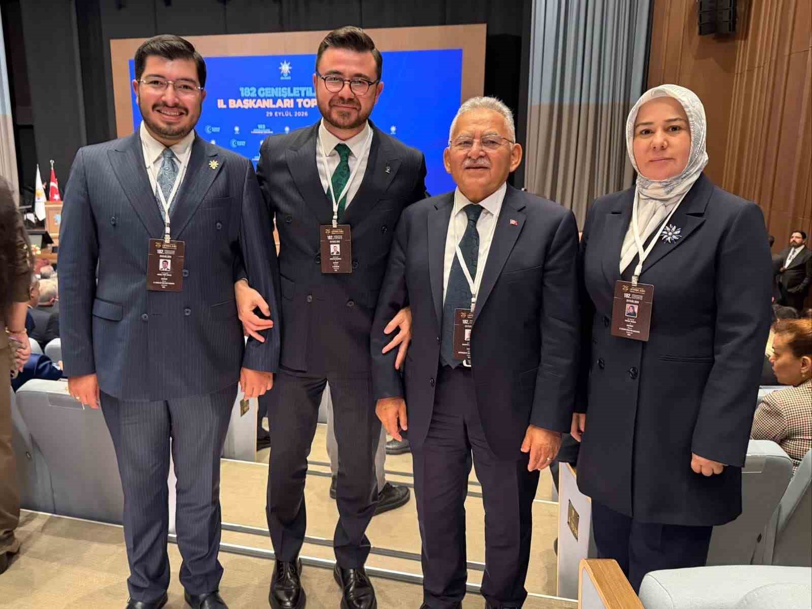 HÜSEYİN OKANDAN, 182. GENİŞLETİLMİŞ İL BAŞKANLARI TOPLANTISI’NA KATILDI