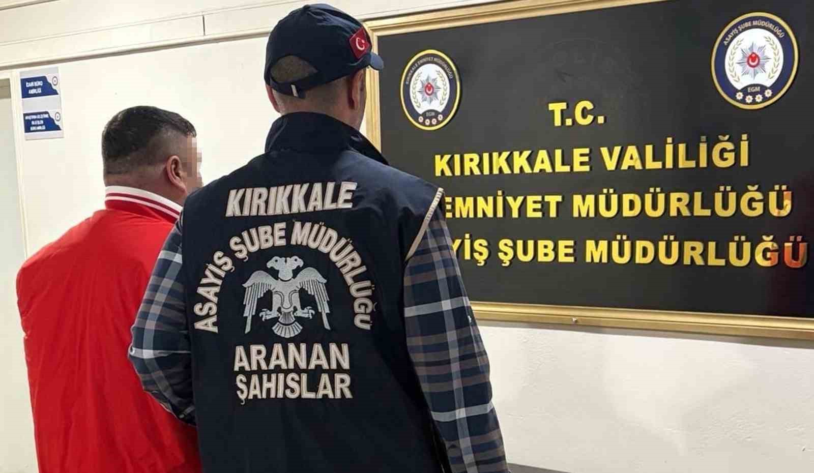 KIRIKKALE’DE ARANAN 2 HÜKÜMLÜ YAKALANDI