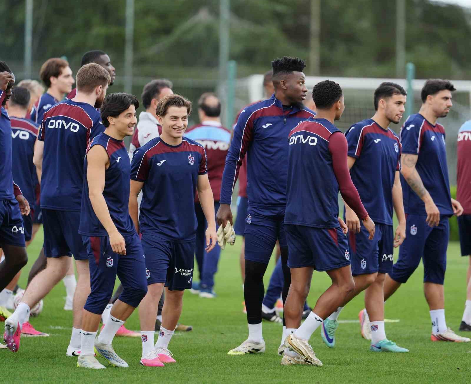 TRABZONSPOR’DA SAMSUNSPOR MAÇI HAZIRLIKLARI DEVAM ETTİ
