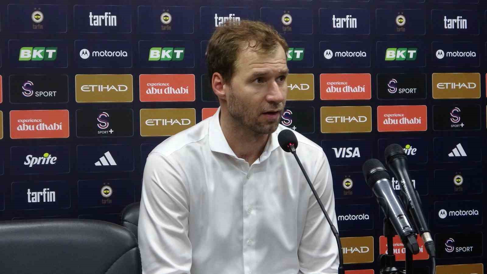 ANTON GAVEL: "FENERBAHÇE FİZİKSEL OLARAK BİZİ ÇOK ZORLADI"