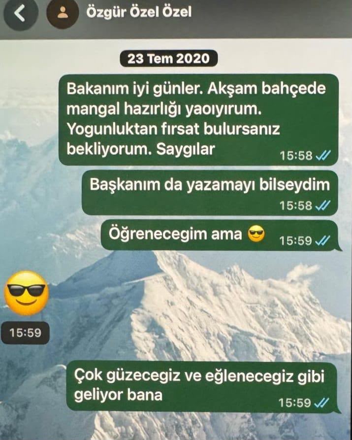 ATİLLA YILDIRIM’IN İFADESİNDE DİKKAT ÇEKEN AYRINTILAR: ÖZGÜR ÖZEL ADIYLA KAYITLI HESAPLA YAZIŞMALAR DOSYADA