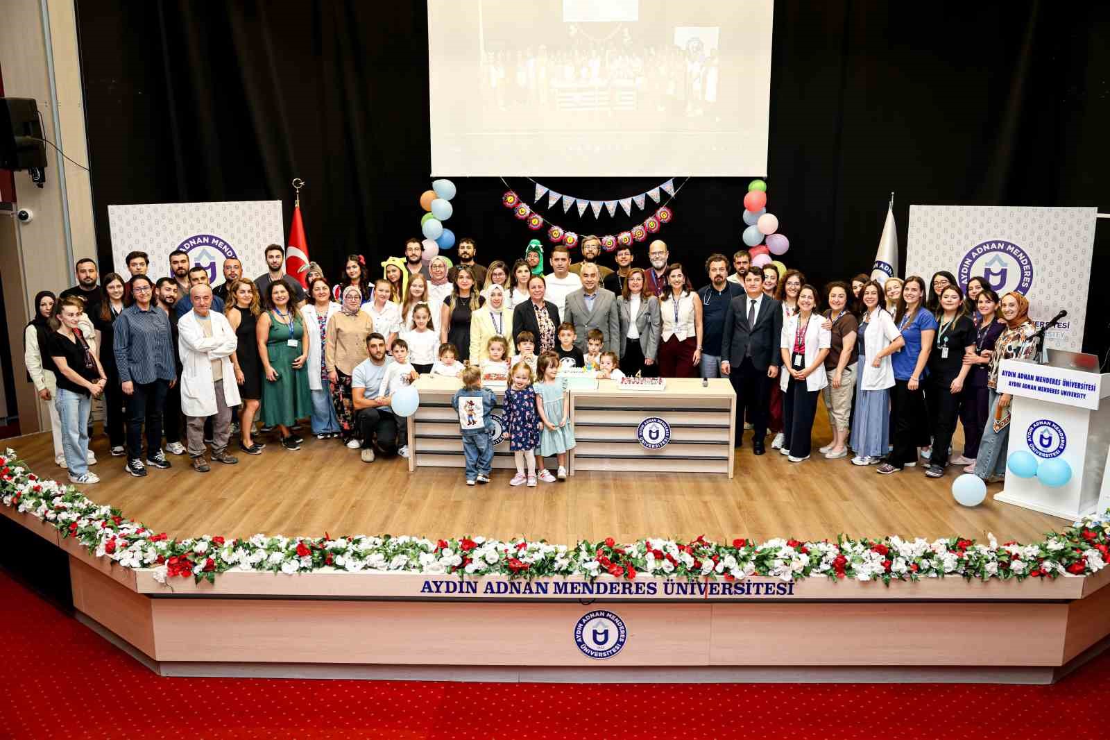 ADÜ’DE FENİLKETONÜRİLİ ÇOCUKLAR İÇİN DOĞUM GÜNÜ ETKİNLİĞİ