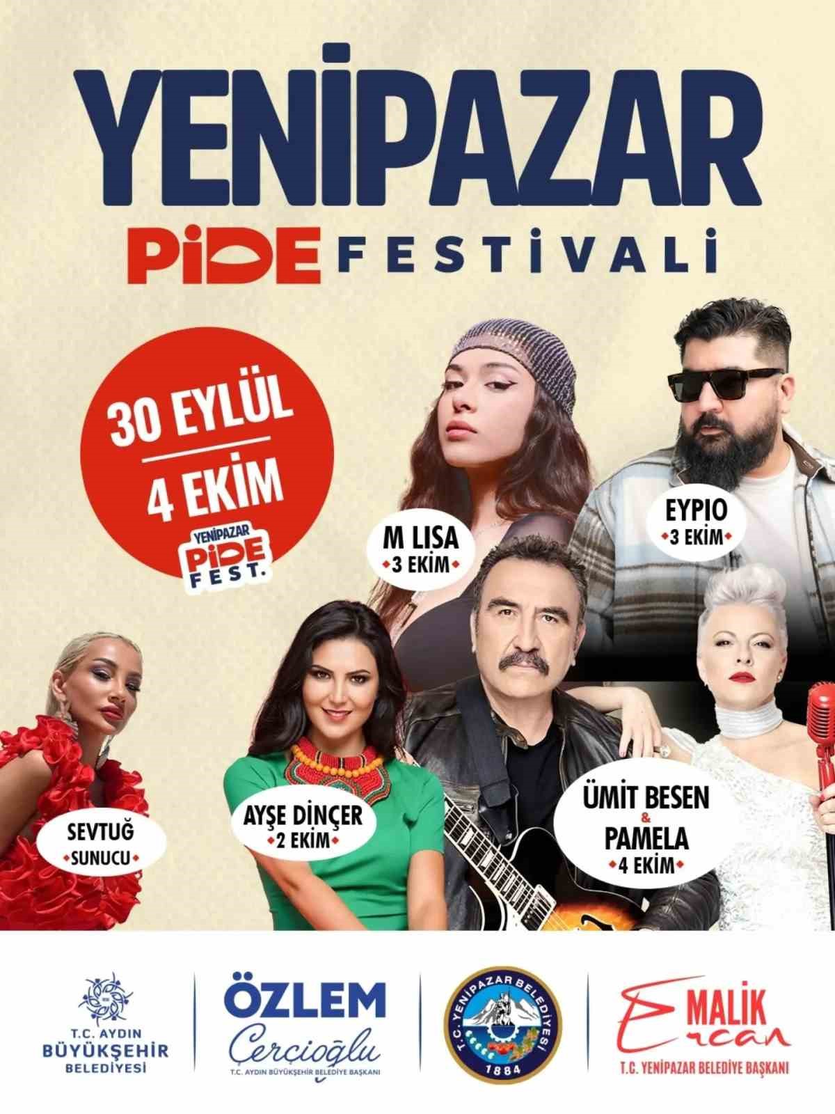 YENİPAZAR’DA PİDE VE MÜZİK ŞÖLENİ BUGÜN BAŞLIYOR