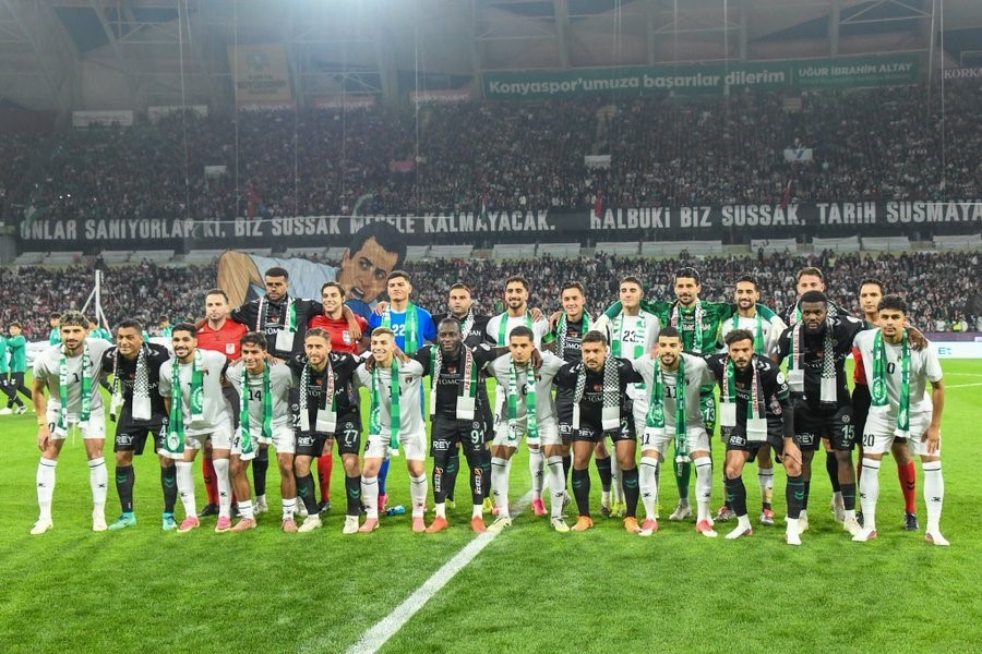 İLETİŞİM BAŞKANI DURAN: "KONYASPOR İLE FİLİSTİN MİLLİ TAKIMI’NIN ANLAMLI BULUŞMASI, SPORUN BİRLEŞTİREN GÜCÜNÜ BİR KEZ DAHA GÖSTERDİ"