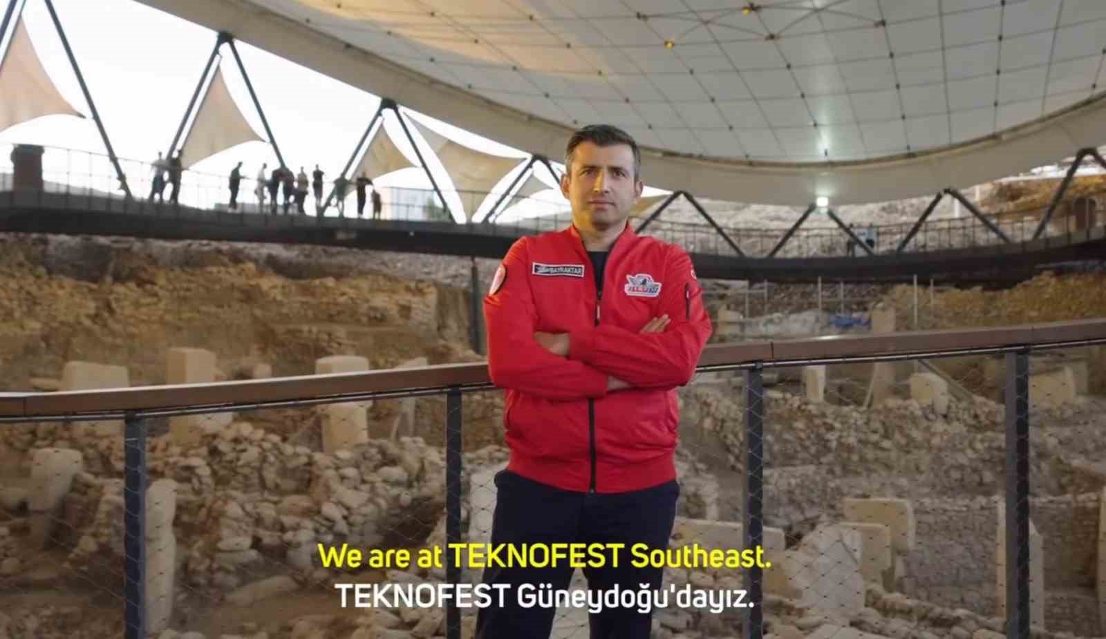 BAYRAKTAR’DAN TARİHİN SIFIR NOKTASI GÖBEKLİTEPE’DEN TEKNOFEST ÇAĞRISI