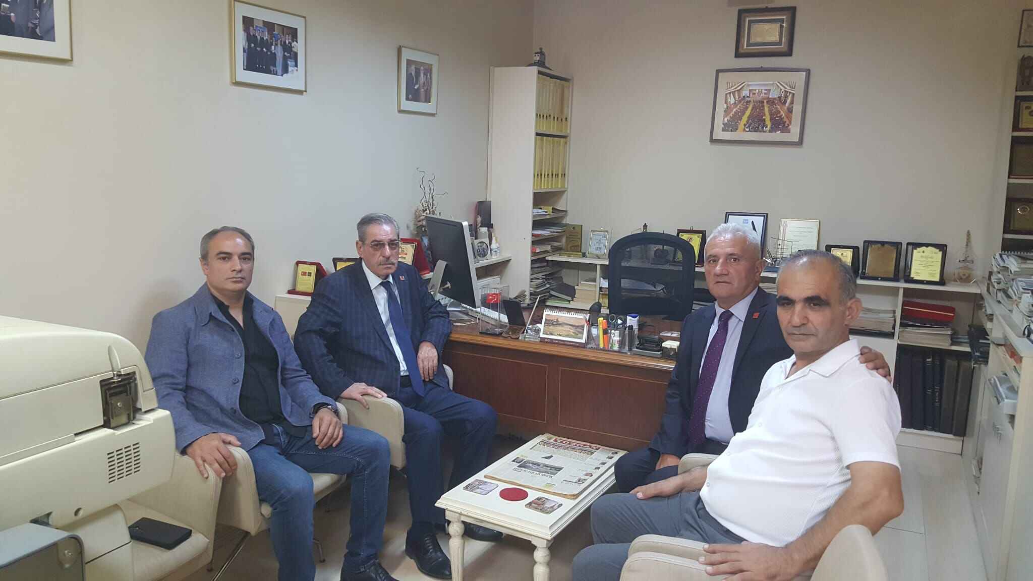 CHP İL BAŞKANI ELİAÇIK : KAPIMIZ HEMŞEHRİLERİMİZE DAİMA AÇIKTIR