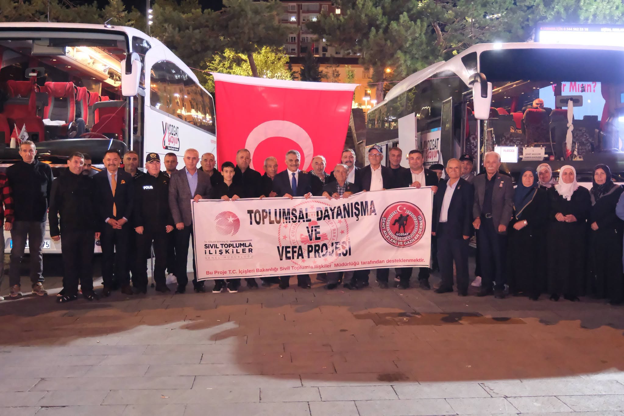 BAKANLIKTAN YOZGAT’TAKİ ŞEHİT AİLELERİ VE GAZİLERE KARADENİZ GEZİSİ
