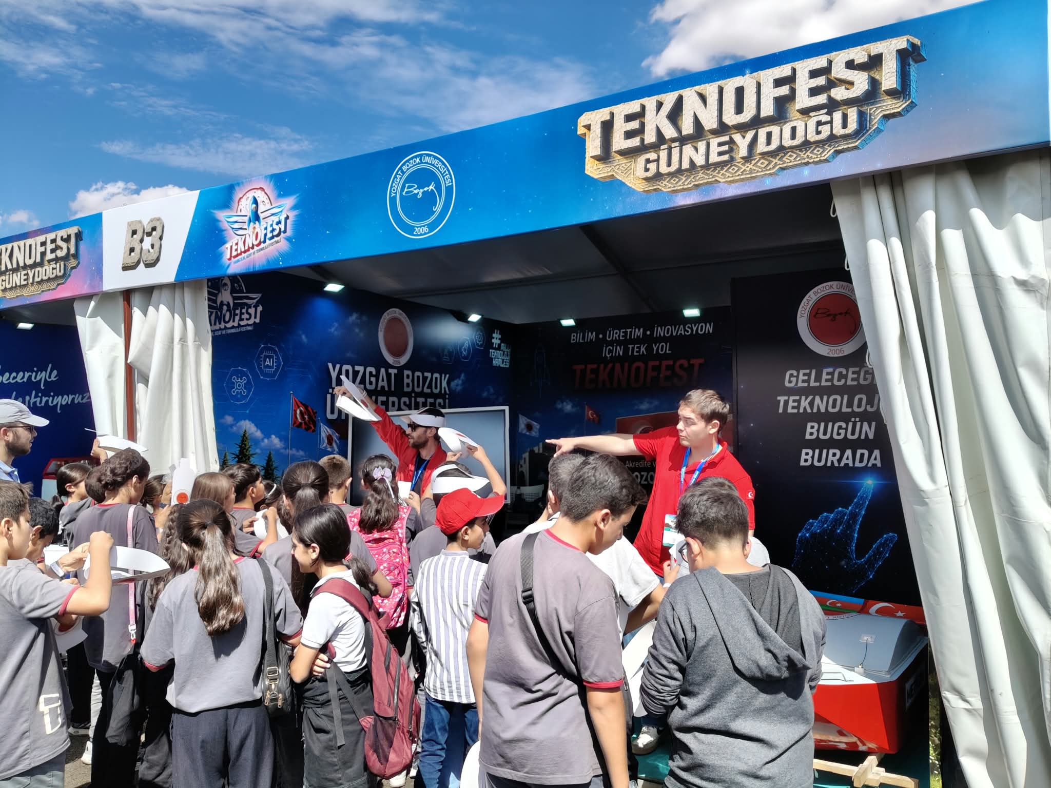 Bozok Üniversitesi Teknofest’in Güneydoğu Festivalinde Yerini Aldı