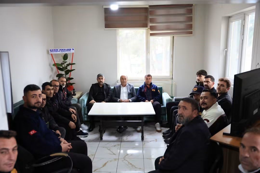 BAŞKANI ARSLAN İTFAİYECİLERİN HAFTASINI KUTLADI