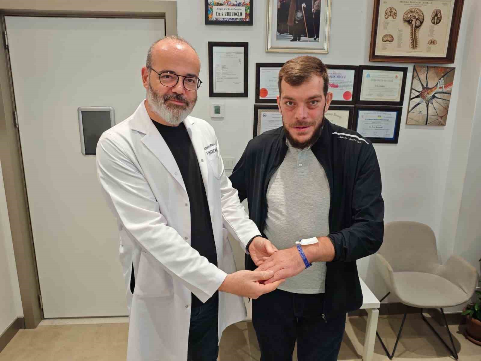 ELLERİ, AYAKLARI VE YÜZÜ BÜYÜYEN GÜRCÜ HASTA, SAMSUN’DA ŞİFA BULDU