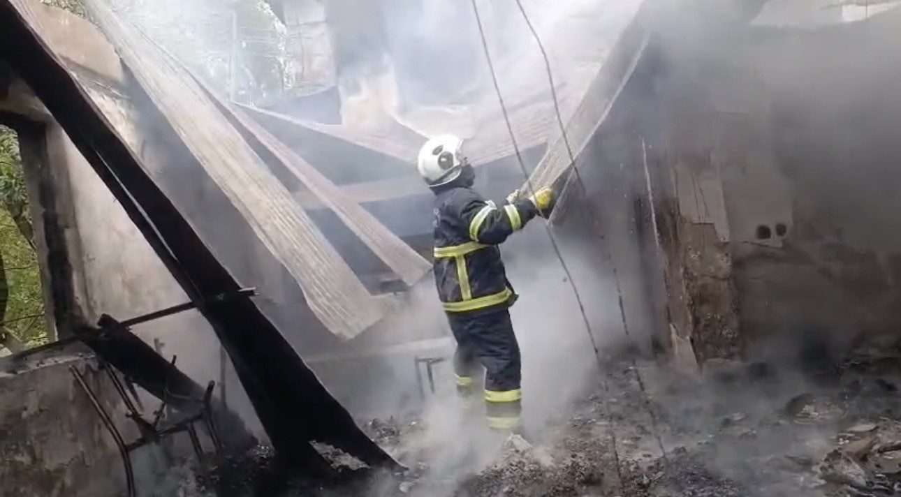 DAĞLICA’DA OKULDA KORKUTAN YANGIN