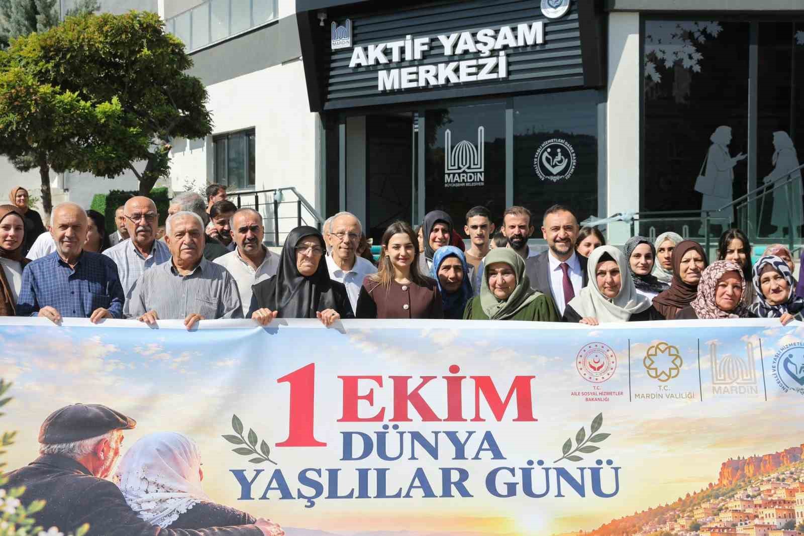 MARDİN’DE DÜNYA YAŞLILAR GÜNÜ ETKİNLİĞİ