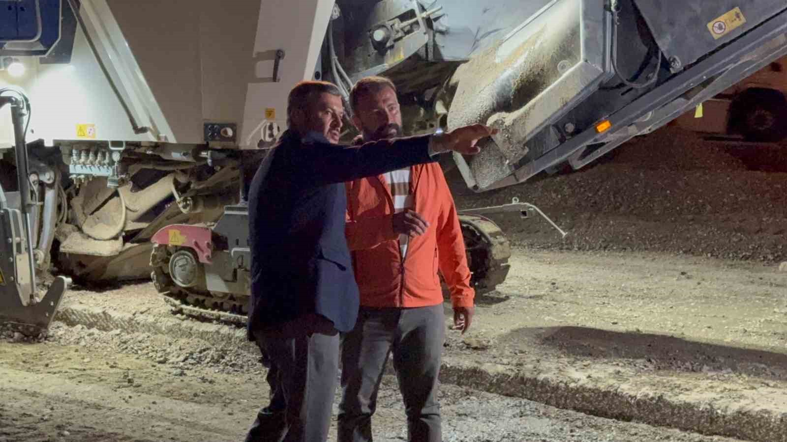 KARABÜK’TE SANAYİ KAVŞAĞI’NDAKİ ÇALIŞMALAR 15 GÜN İÇİNDE TAMAMLANACAK