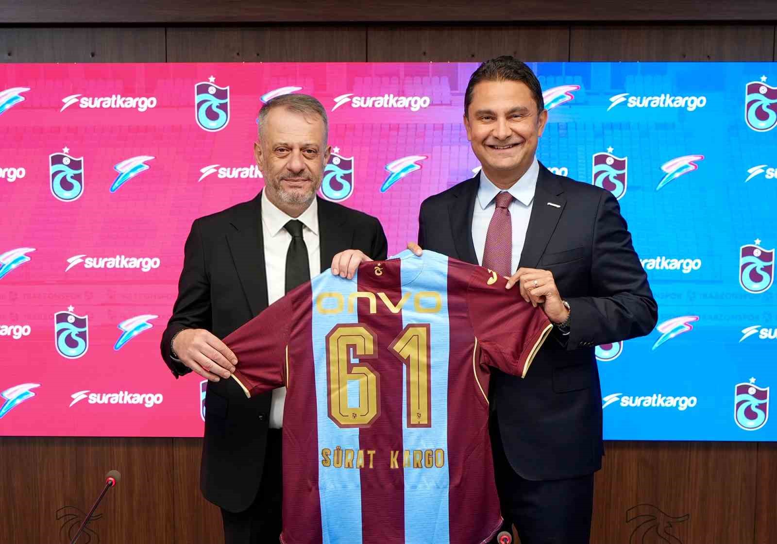 SÜRAT KARGO, TRABZONSPOR İLE OLAN SPONSORLUK İŞ BİRLİĞİNİ İKİ YIL UZATTI