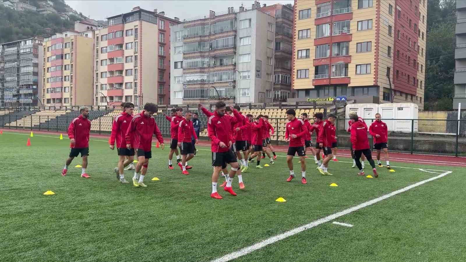 ZONGULDAKSPOR, DÜZCESPOR MAÇI HAZIRLIKLARINI TAMAMLADI