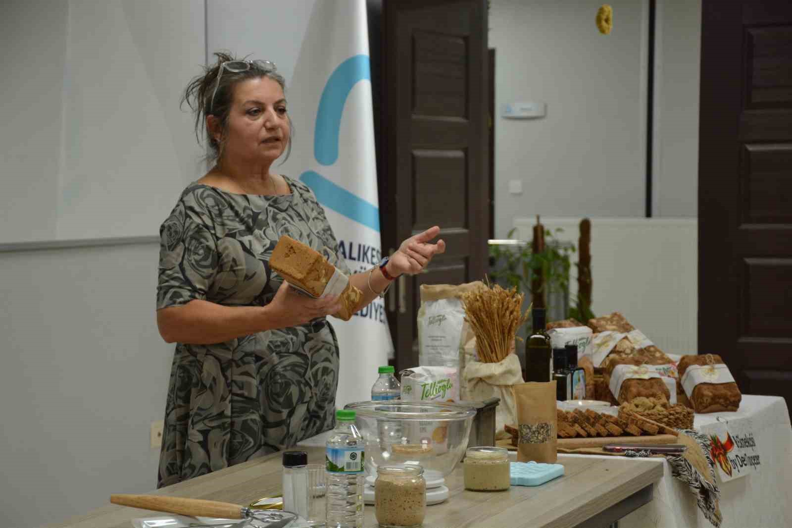 BAÇEM’DE EKŞİ MAYALI EKMEK YAPIMI ATÖLYESİ’NE YOĞUN İLGİ