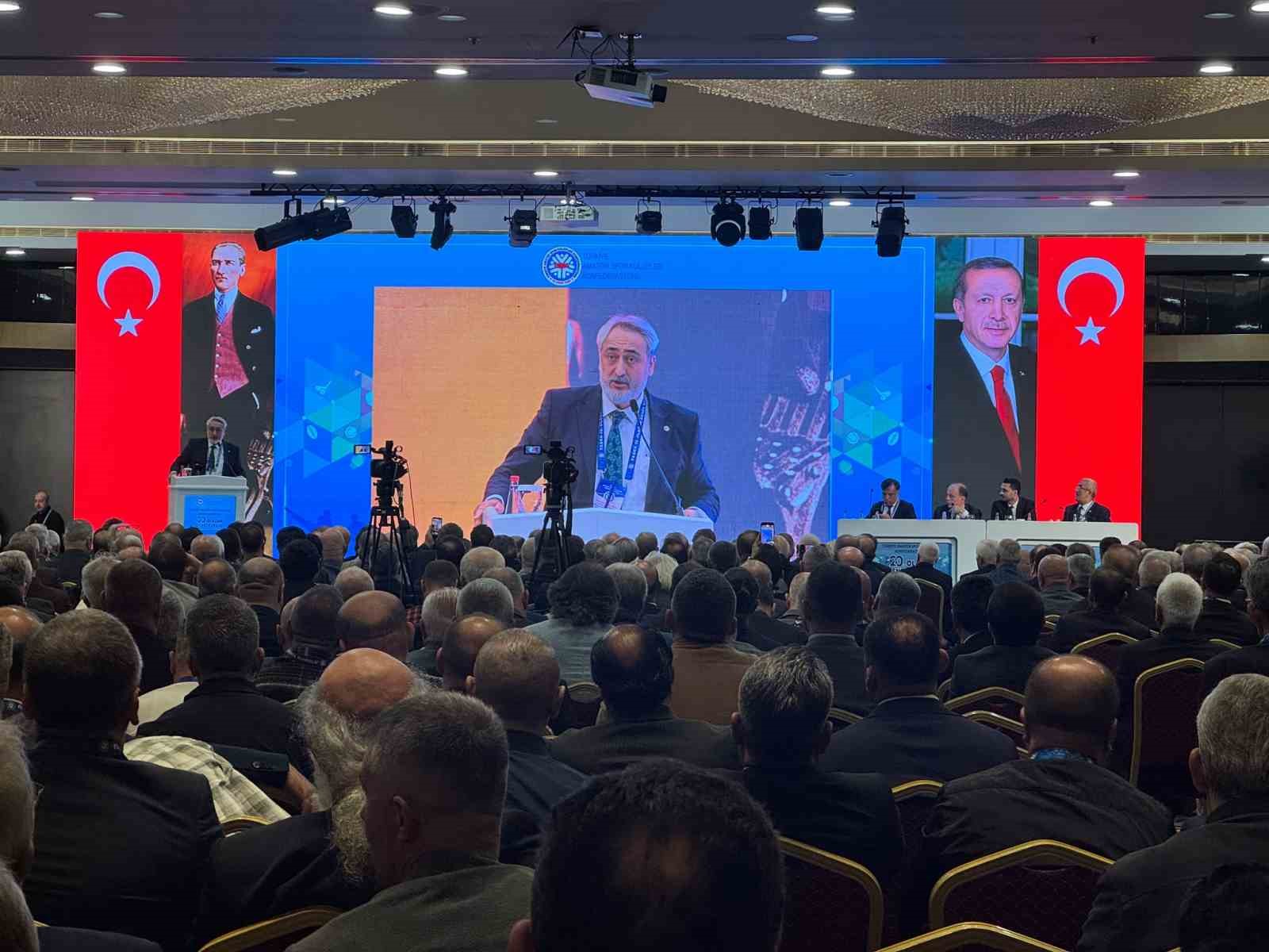 TASKK GENEL KURULU’NDA ANKARA ASKF TARTIŞMASI: SALONDA GERGİN ANLAR