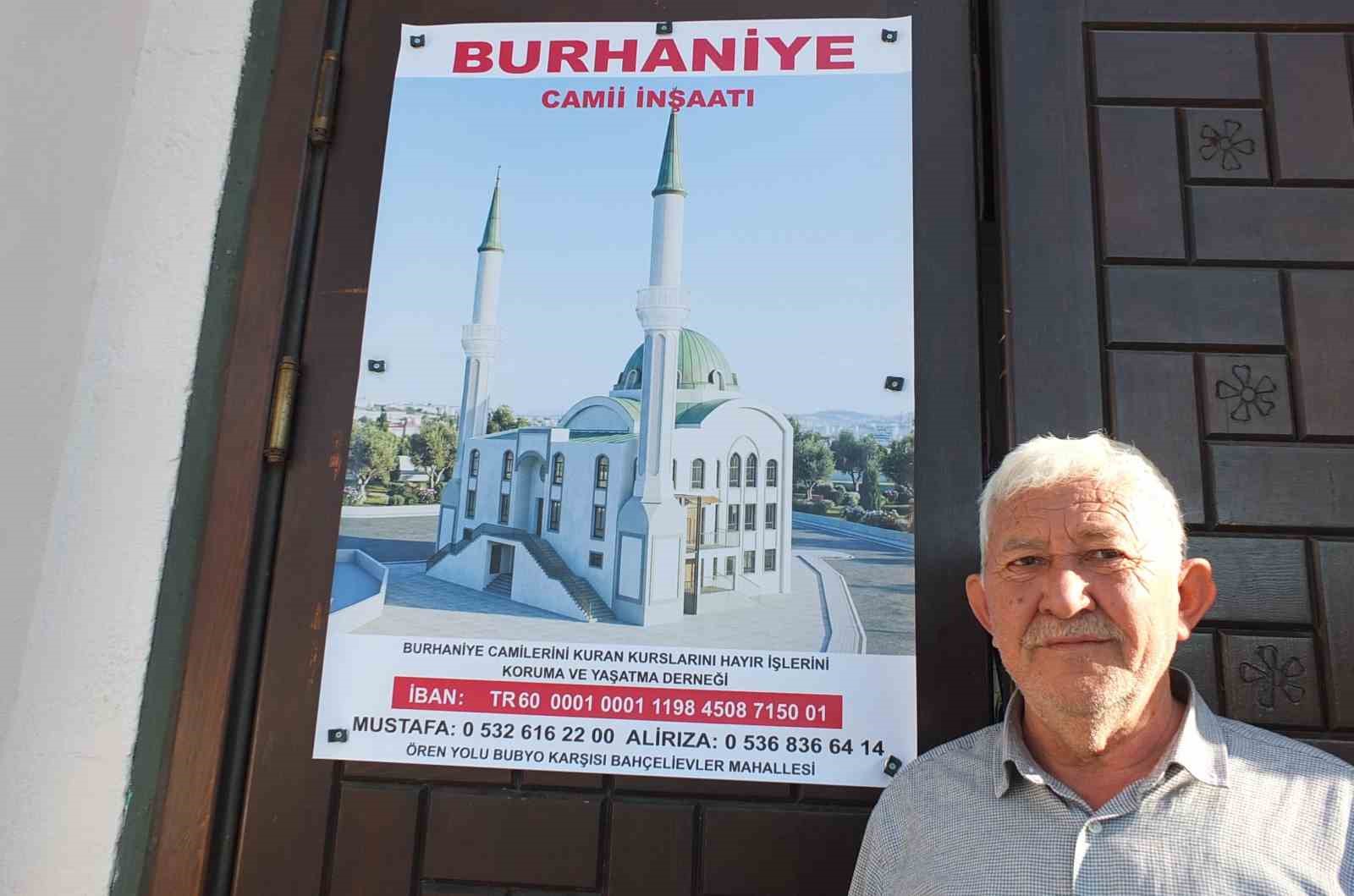 BURHANİYE’DE CAMİ İNŞAATI HAYIRSEVERLERİN DESTEĞİNİ BEKLİYOR