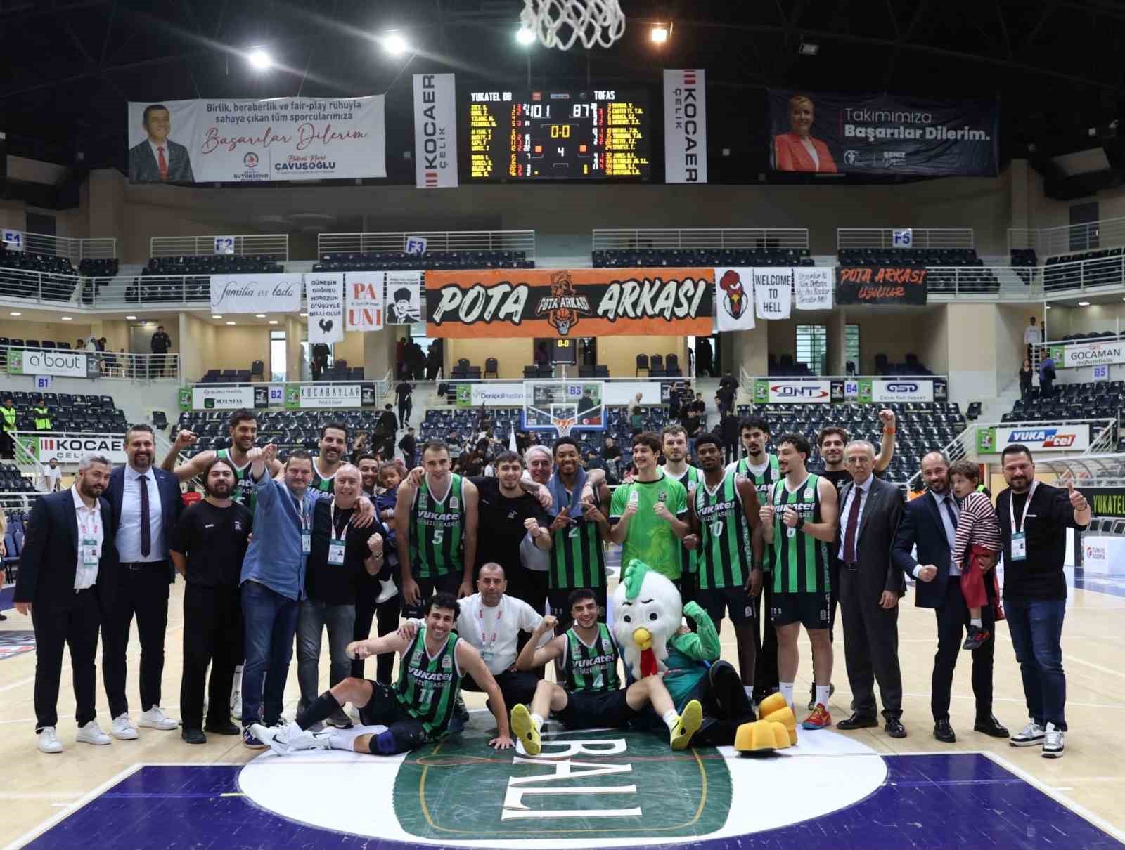 BASKETBOL SÜPER LİGİ: Y. DENİZLİ BASKET: 101 - TOFAŞ: 87