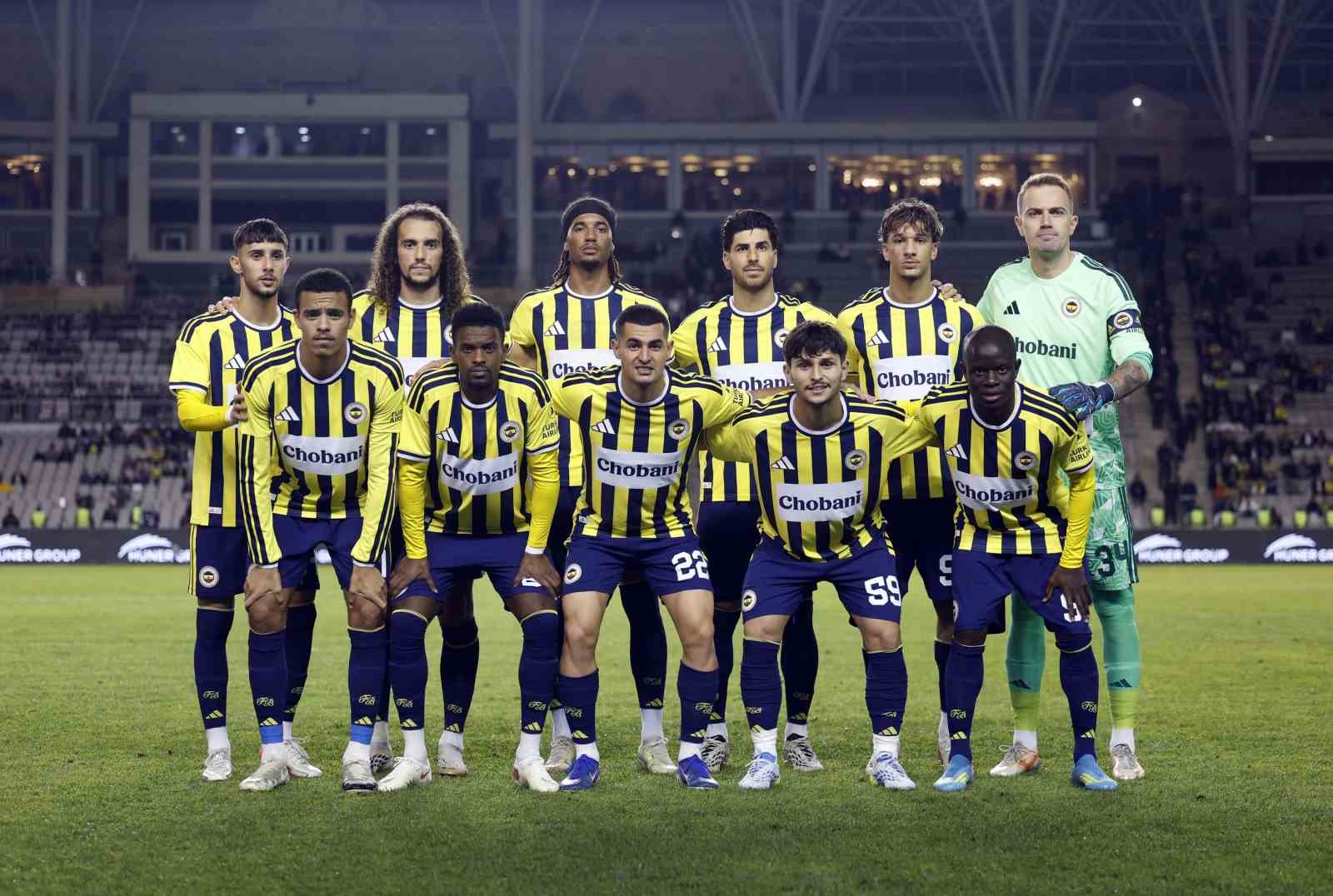 HAZIRLIK MAÇI: TURAN TOVUZ: 0 - FENERBAHÇE: 2