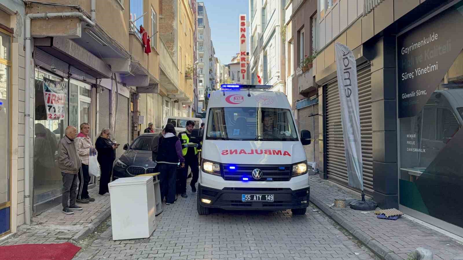 SAMSUN’DA SOKAK ORTASINDA SİLAHLI SALDIRI: 1 YARALI