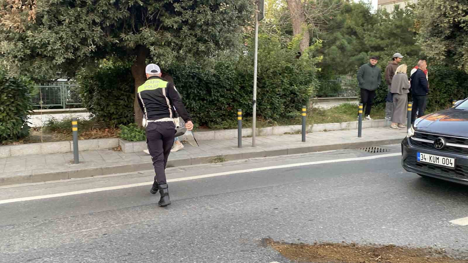 BEŞİKTAŞ’TA ZİNCİRLEME KAZA: 2 YARALI