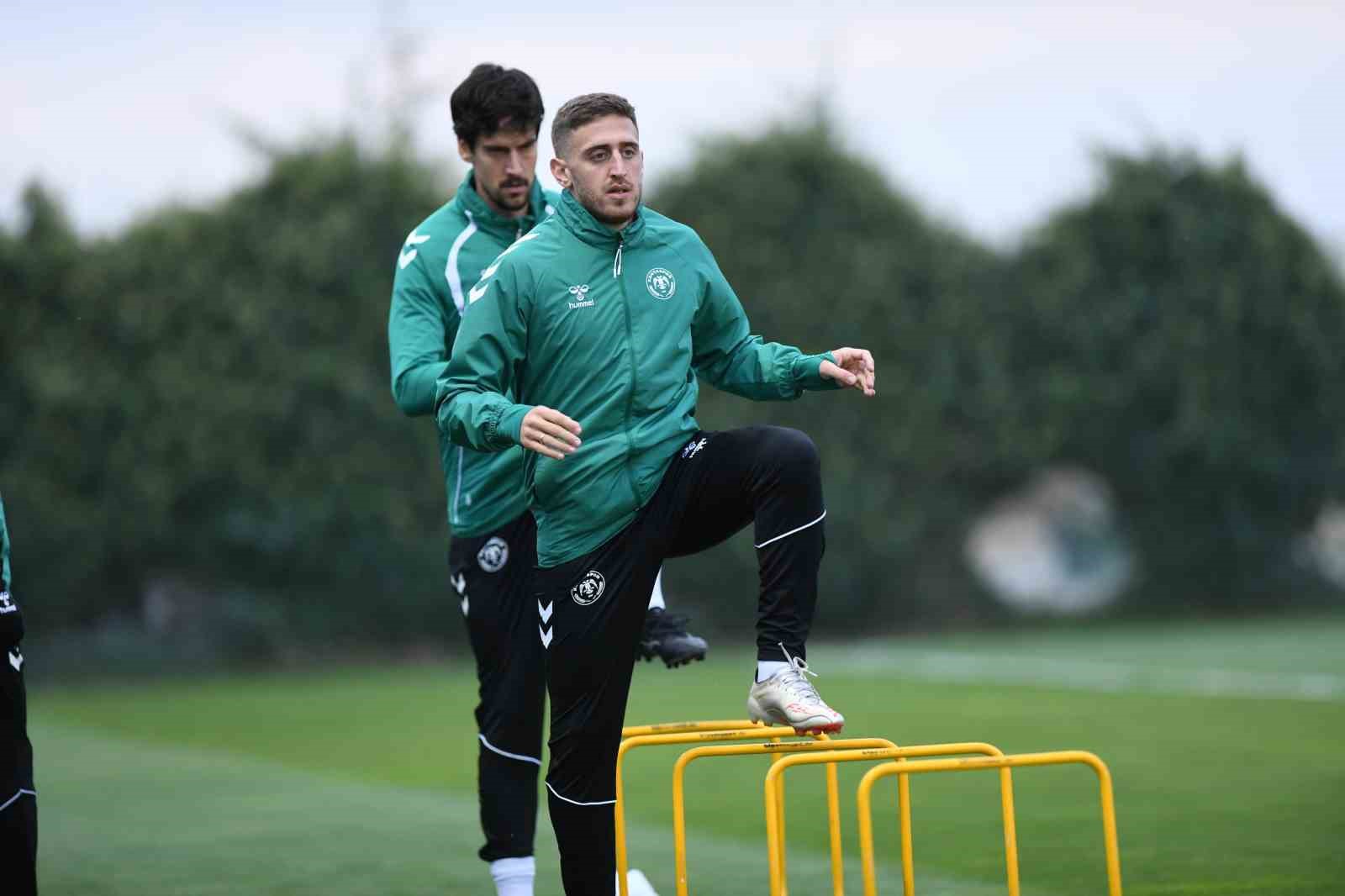 KONYASPOR, BAŞAKŞEHİR MAÇI HAZIRLIKLARINA DEVAM ETTİ