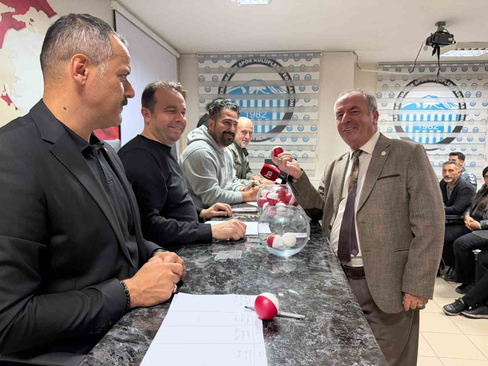 KAYSERİ U14 LİGİ FİKSTÜR ÇEKİMİ YAPILDI