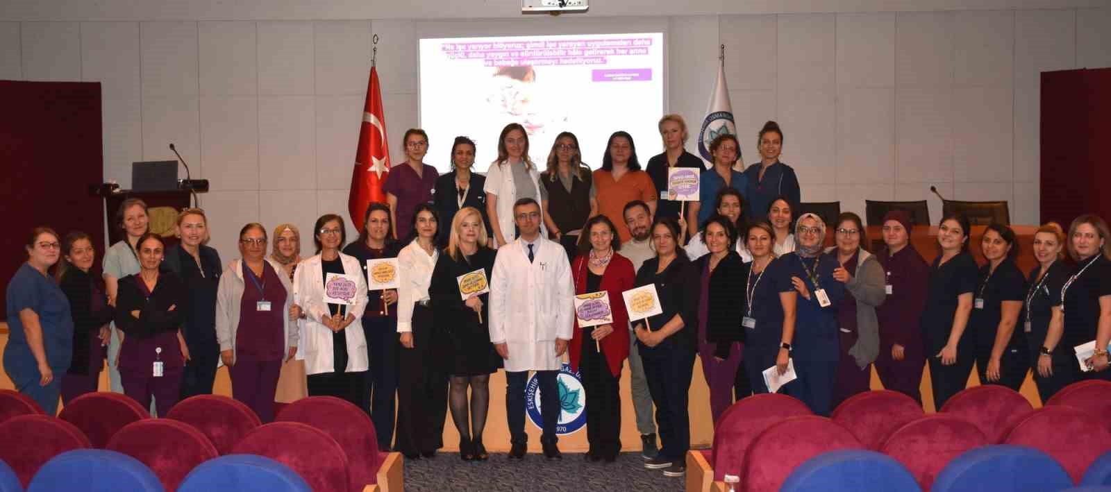 ESOGÜ’DE ’EMZİRME HAFTASI PANELİ’ DÜZENLENDİ