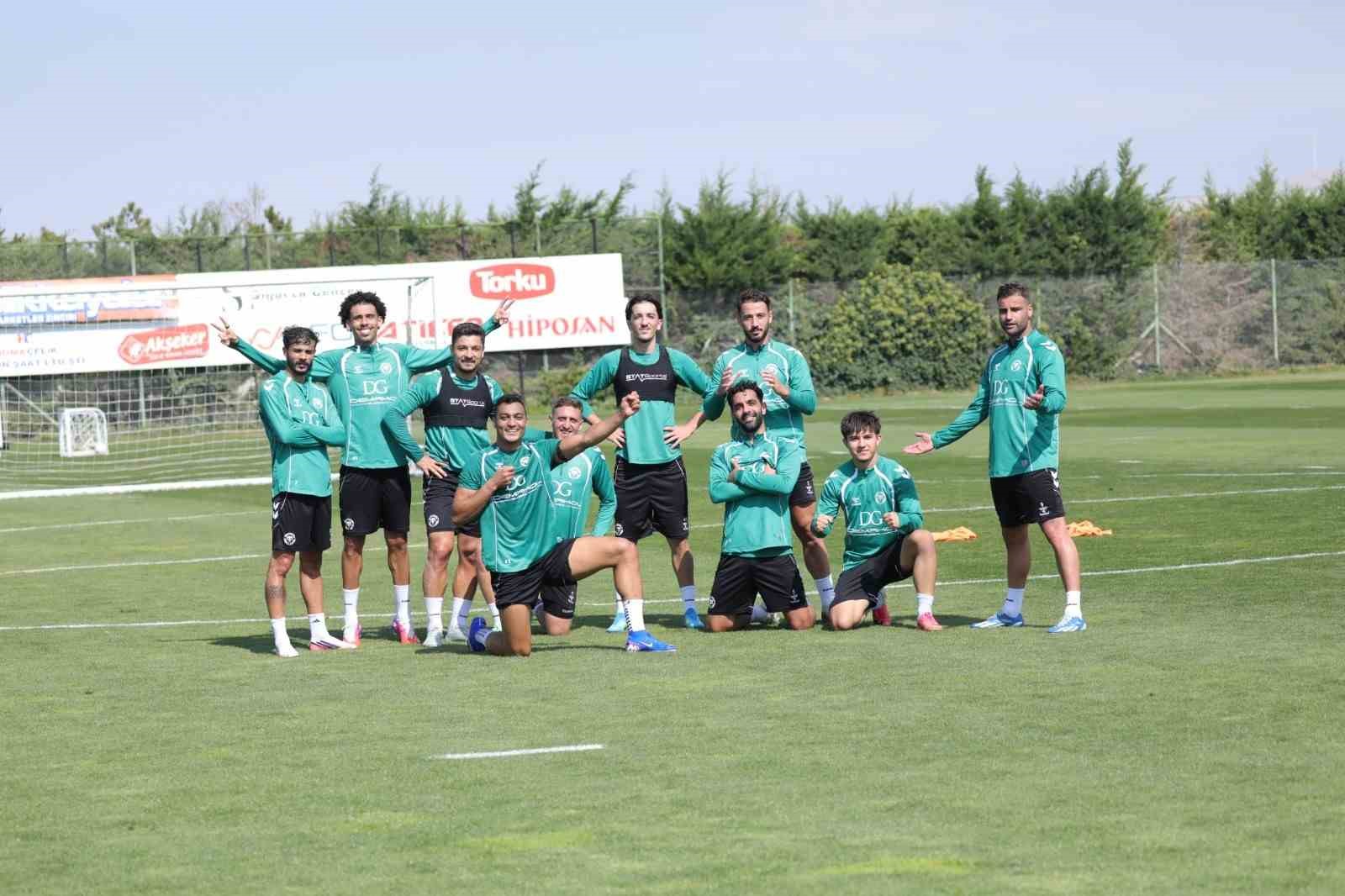 KONYASPOR, BAŞAKŞEHİR MAÇI HAZIRLIKLARINI SÜRDÜRDÜ