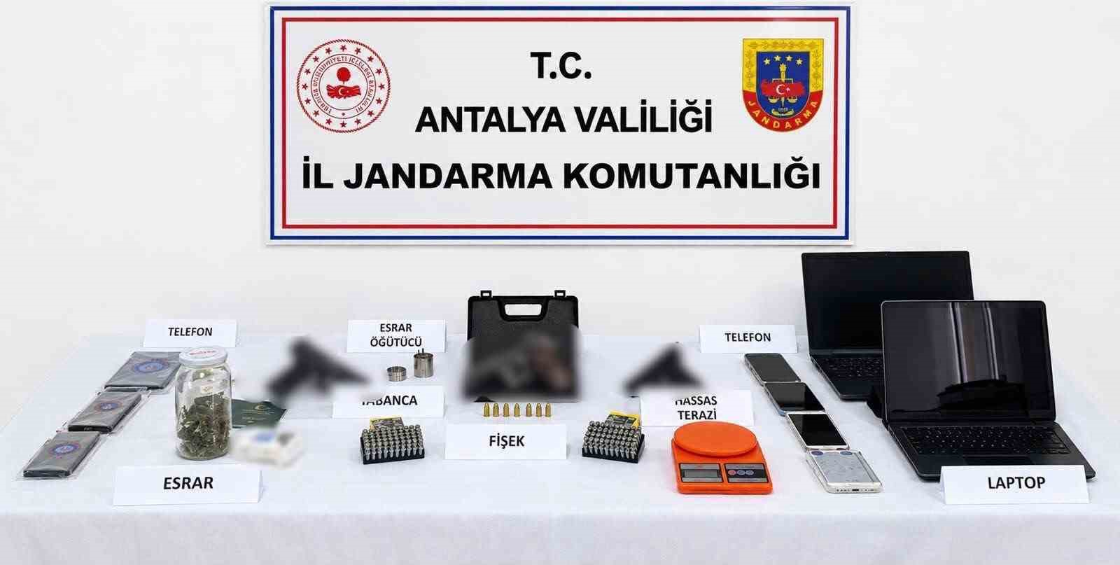 ANTALYA’DA UYUŞTURUCU OPERASYONU