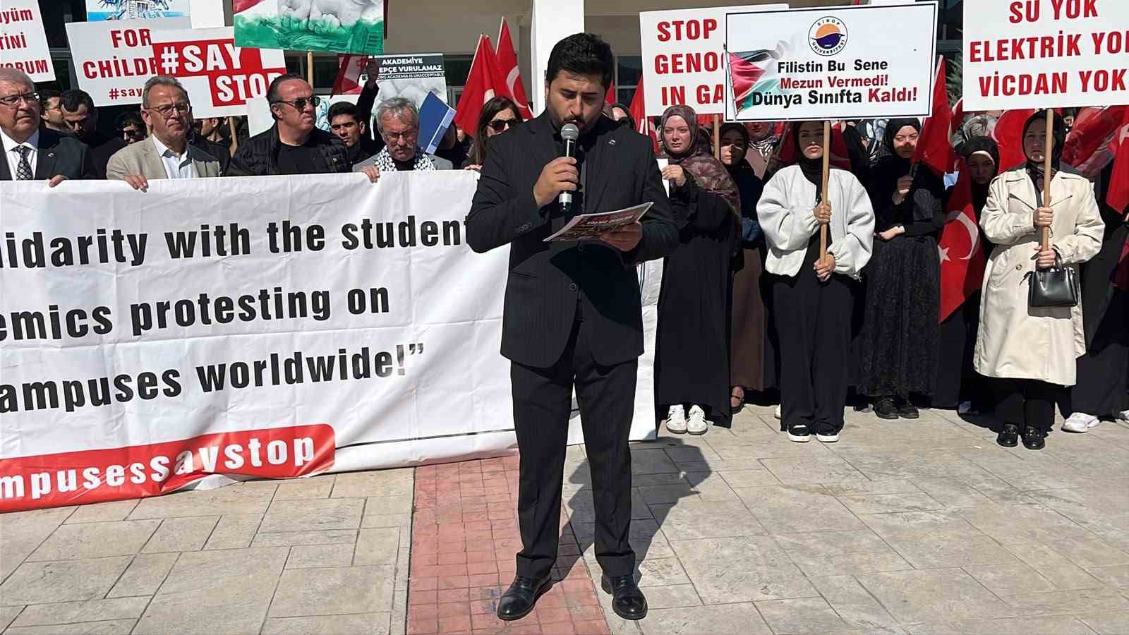 SİNOP’TA FİLİSTİN’E DESTEK PROGRAMI DÜZENLENDİ