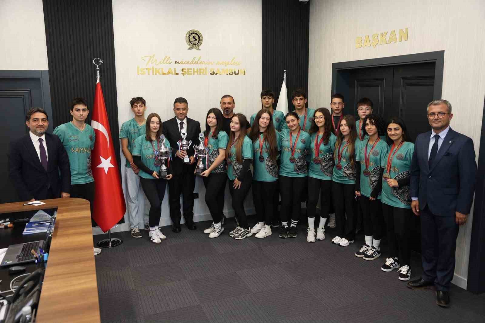BAŞKAN DOĞAN: "ŞEHRİMİZİN EVLATLARIYLA GURUR DUYUYORUM"