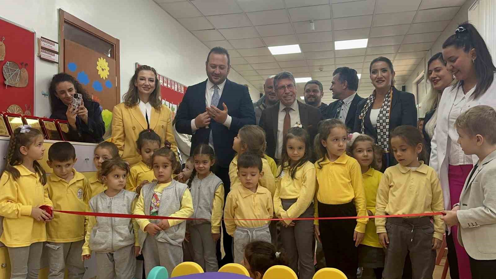 TEKİRDAĞ’DA YAVUZ SULTAN SELİM ANAOKULU’NA YENİ KÜTÜPHANE
