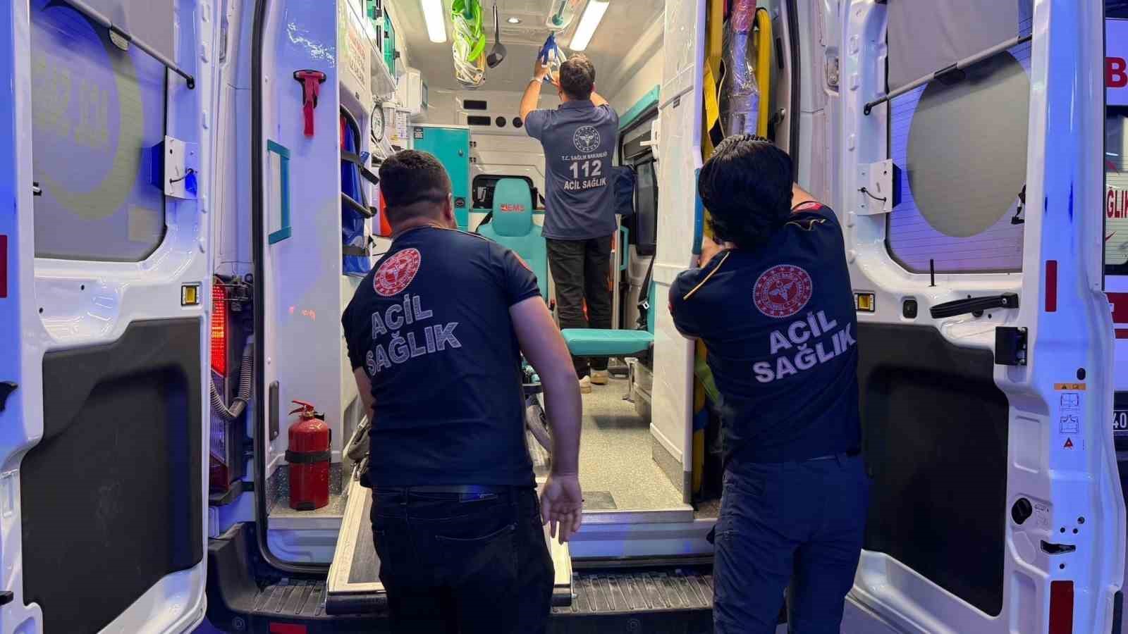 KAZARA KENDİNİ VURAN ŞAHIS YARALANDI