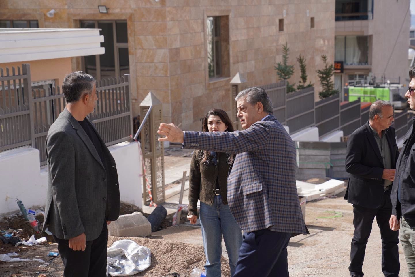 BAŞKAN YARKA, DEVAM EDEN ÇALIŞMALARI YERİNDE İNCELEDİ
