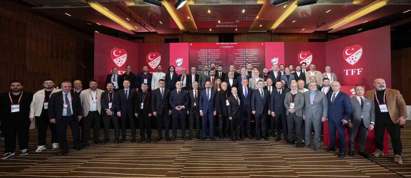 ZİRAAT TÜRKİYE KUPASI 3. ELEME TURU KURALARI ÇEKİLDİ