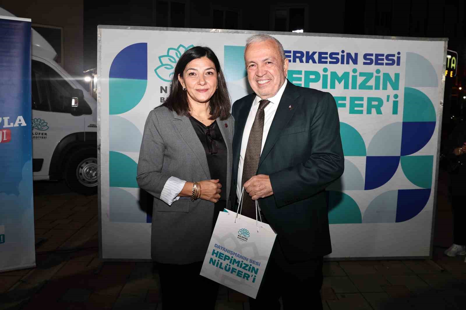 "ŞADİ BAŞKAN’LA AKŞAM ÇAYI" BULUŞMASI ÜÇEVLER MAHALLESİ’NDEYDİ
