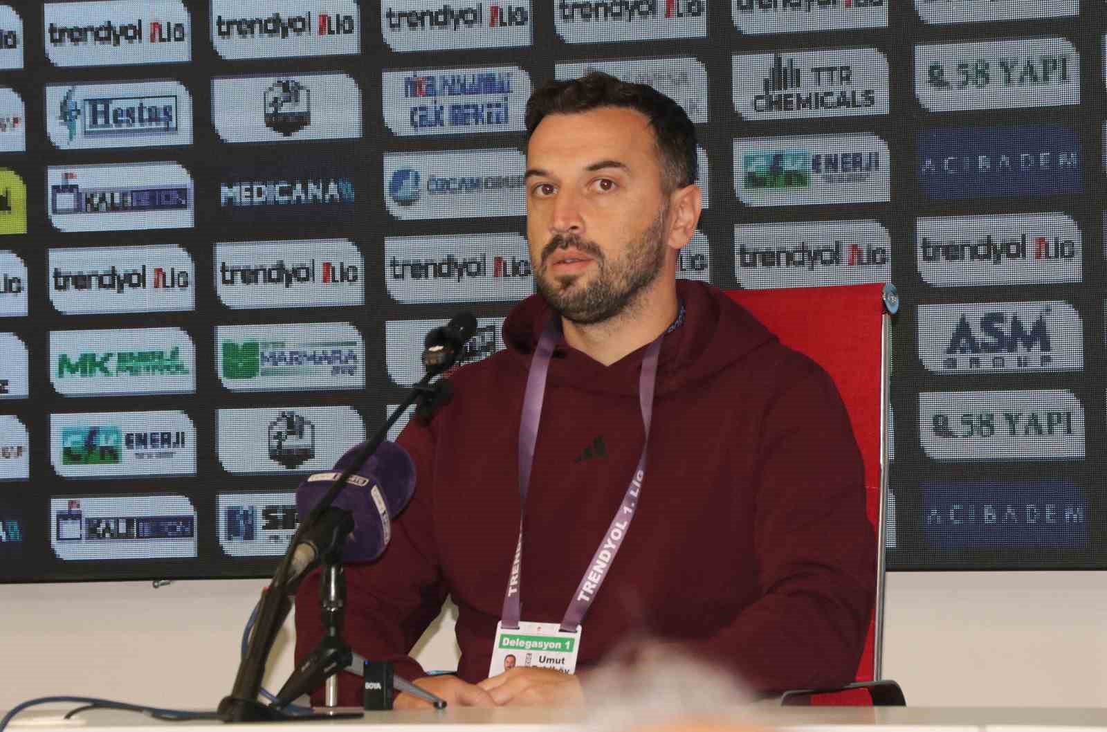 UMUT ESKİKÖY: "BİZİM İÇİN ÜZÜCÜ BİR MAÇTI"