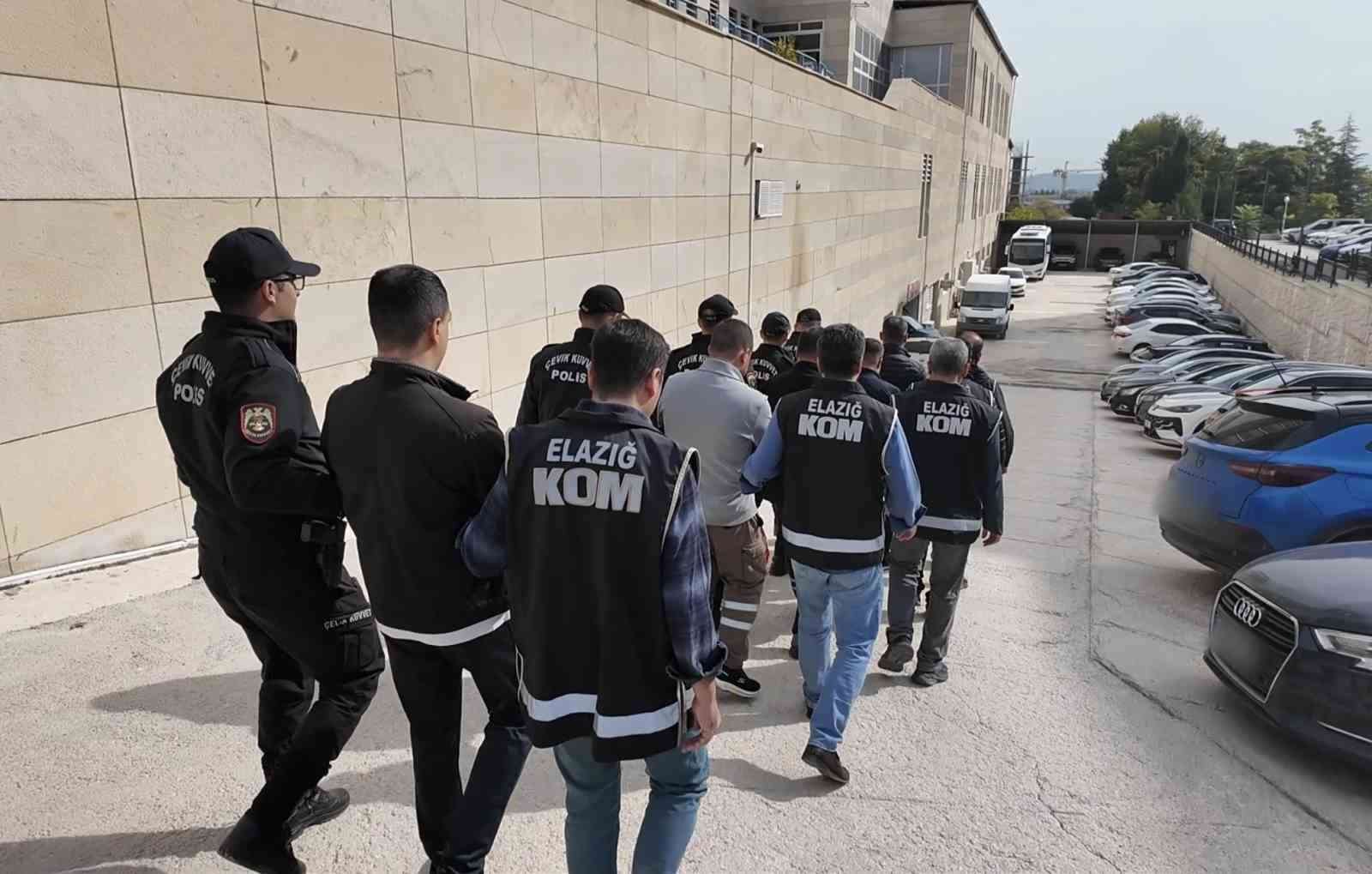 ELAZIĞ’DA TEFECİLİK OPERASYONUNDA 4 TUTUKLAMA