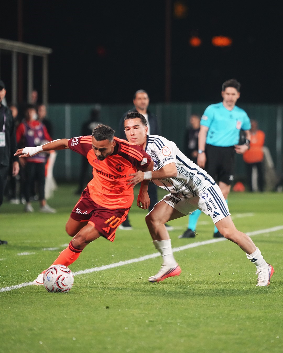 TRENDYOL 1. LİG: ÜMRANİYESPOR: 1 - SARIYER: 1
