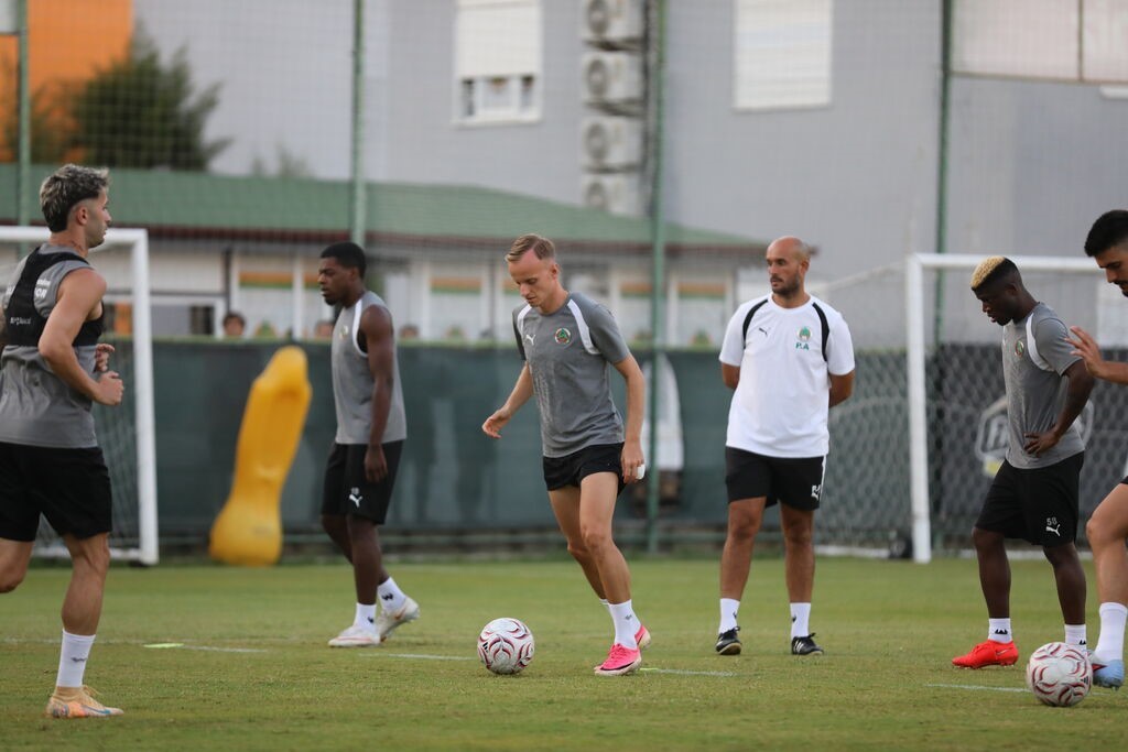 ALANYASPOR, ERZURUMSPOR FK MAÇI HAZIRLIKLARINI TAMAMLADI