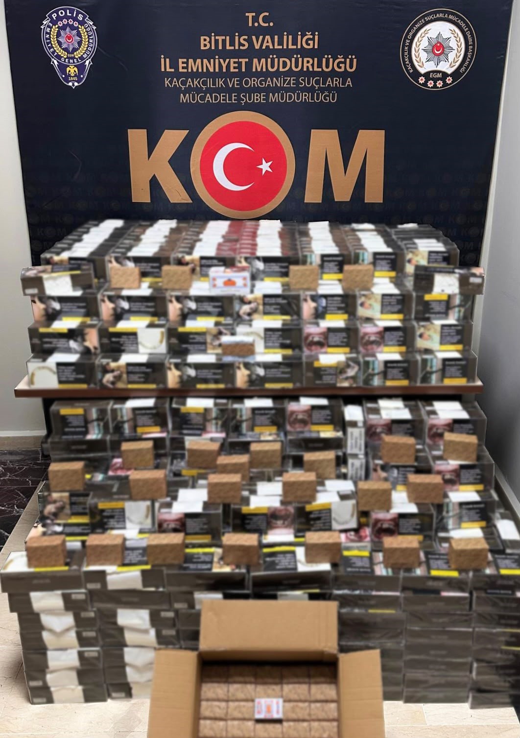 BİTLİS’TE KAÇAKÇILIK OPERASYONU