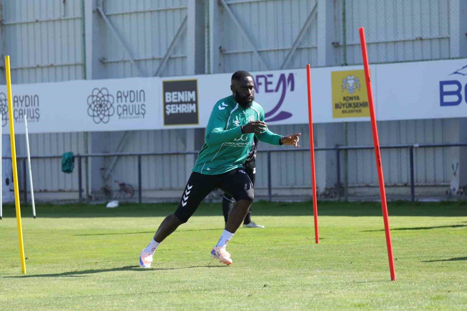 KONYASPOR, BAŞAKŞEHİR MAÇI HAZIRLIKLARINI TAMAMLADI