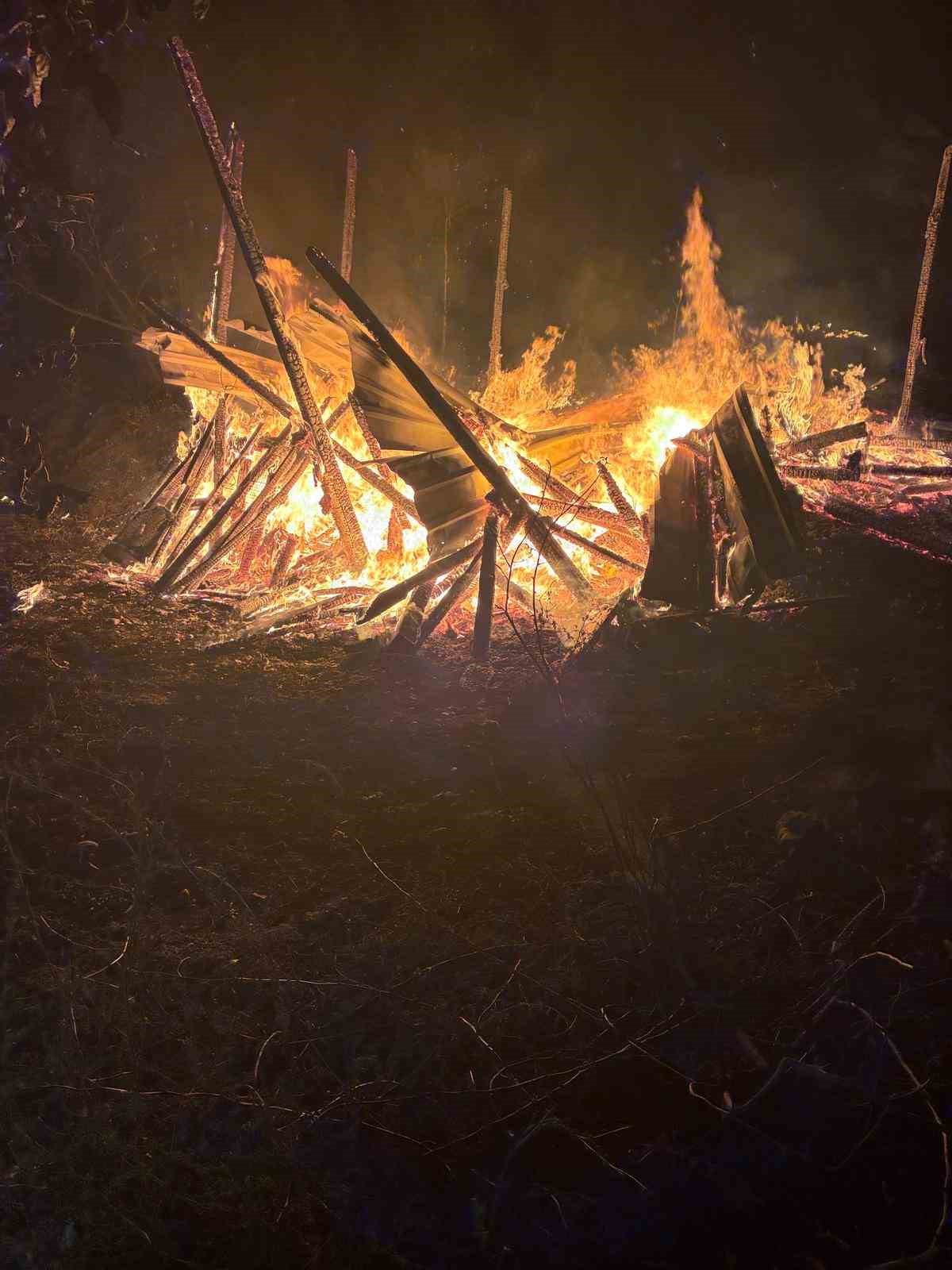 BARAKA YANGINI KORKUTTU