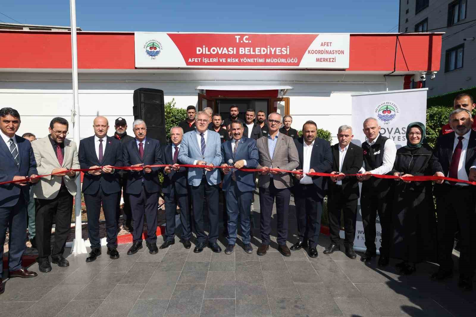 DİLOVASI’NDA AFET KOORDİNASYON MERKEZİ HİZMETE AÇILDI
